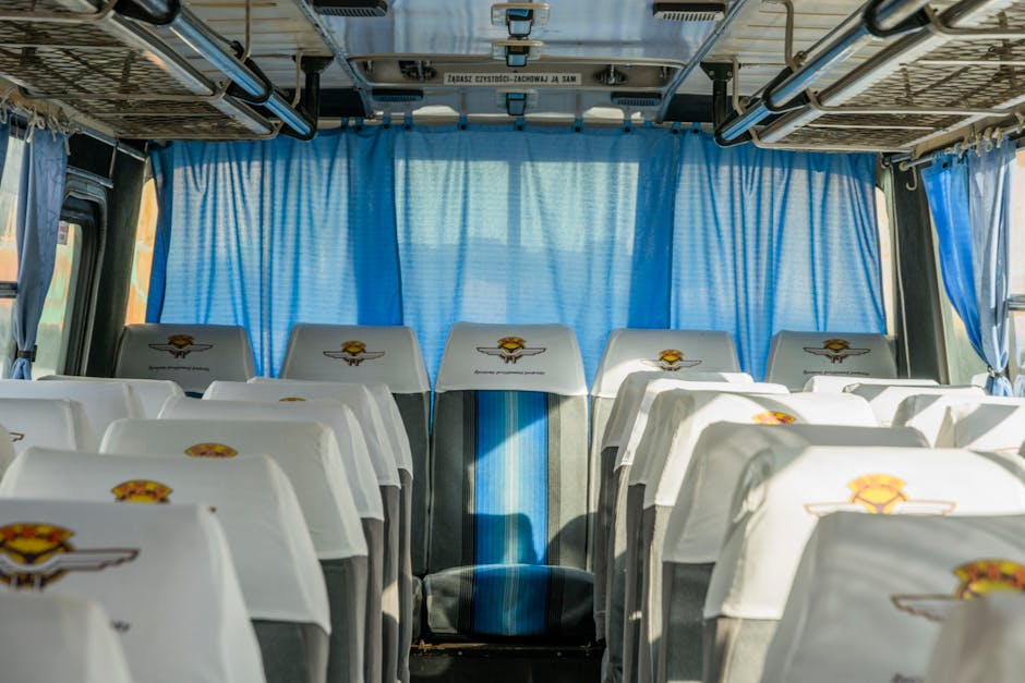 Brazilian bus comfortable interior