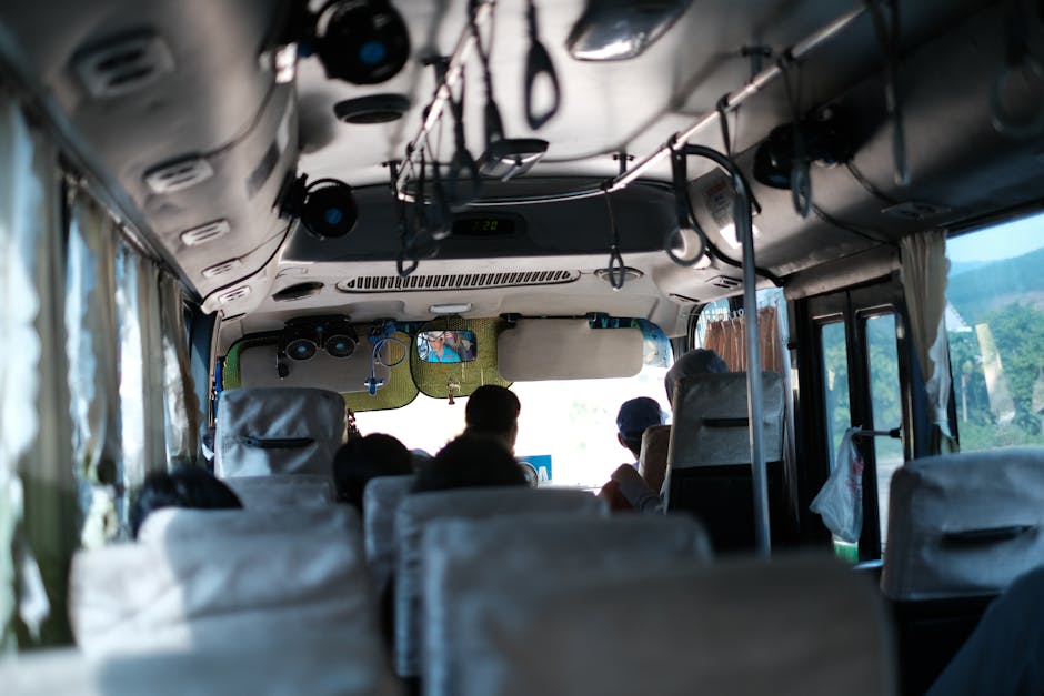 Brazilian long distance bus interior