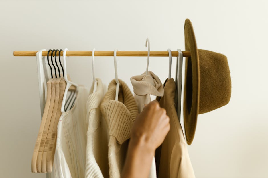 woman with capsule wardrobe